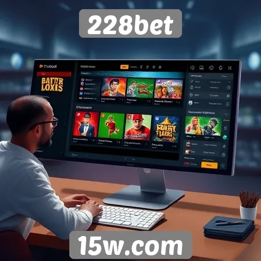 Interface amigável do 228bet melhora experiência do usuário